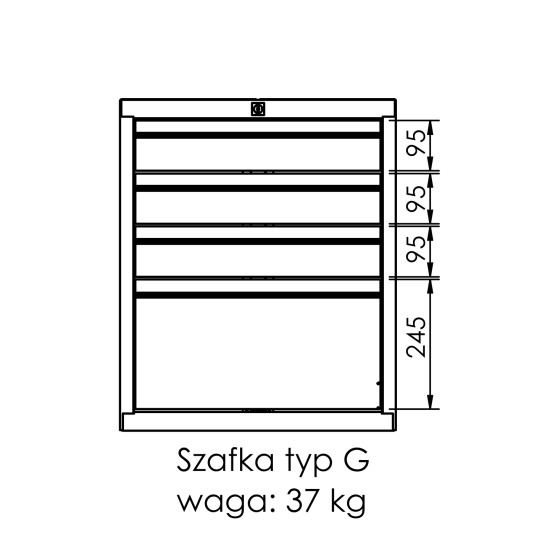 Stół dwumodułowy CSW 12 Q2G